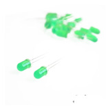 Kit Leds Difuso Verde 5mm 20 Unidades Diodo Emisor Luz Ardui