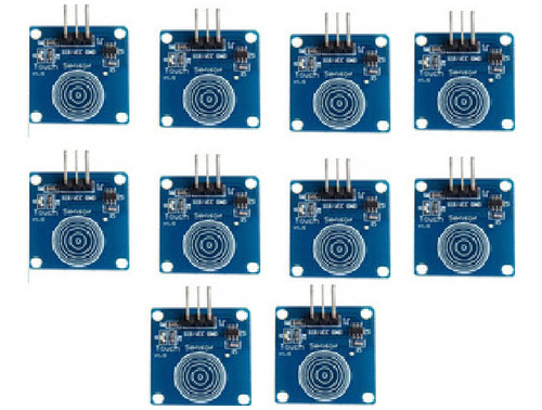 Sensor Interruptor Touch Capacitivo Ttp223b 10 Pz