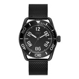 Reloj Guess Hombre Negro Voyager 44mm Outlet