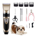 Maquina Tosa Pet Recarregável Profissional Cães Gatos Bivolt