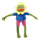 Muñeco Peluche Pepe The Frog Sad Frog, Regalo Para Niños A