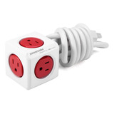 Multitoma 1.5 Mt Powercube Allocacoc Original 5 Tomas, Roja