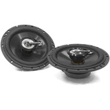 Parlantes Para Auto 6 PuLG Bravox Tr6bk Black Line 160rms