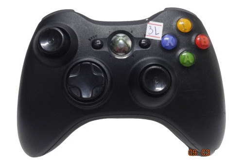 Controle Joystick Xbox 360 Original Cod 3l Testado