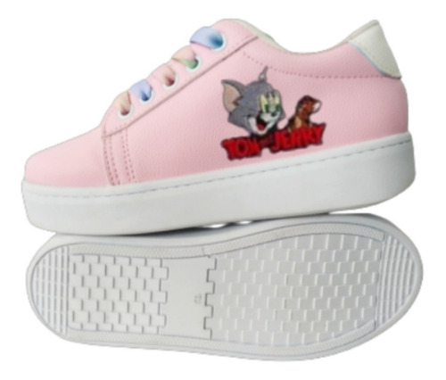 Tenis De Tom Y Jerry Niño Niña Hombre Mujer