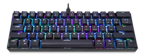 Teclado Motospeed Ck61 Rgb Mecánico Outmu .