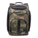 Mochila Dj Ultimate Camuflada E Laranja Udg U9101bc/or