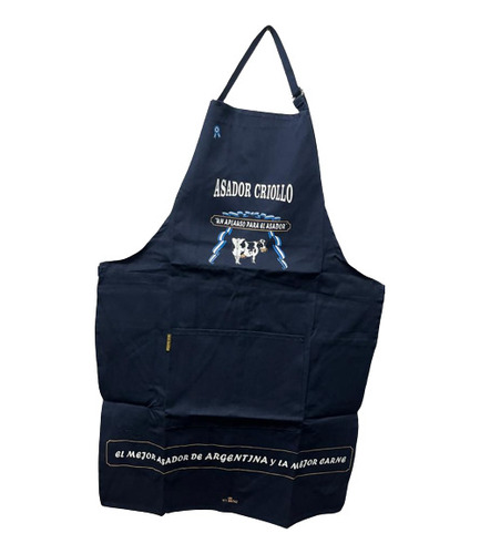 Delantal Estampado Cocina Regional Gabardina Aplauso Asador