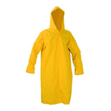 Capa De Chuva Com Capuz Pvc Forrado Resistente Proteção