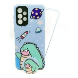 Case Dinosaurio + Mica Diseño Para Samsung A53 5g