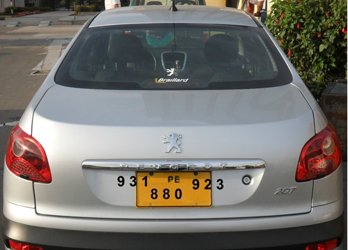 Emblema Peugeot Letras Peugeot 19.5cm X 2.5cm Foto 4