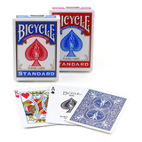 2 Baraja Bicycle Standard + 10 Cartas Gaff + Carta Wow Funda