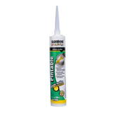 Sellador Acrílico Pintable Flexible 280ml Blanco  Suprabond