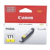 Cartucho De Tinta Canon Cli-171 Y Amarillo Para Pixma Mg6810