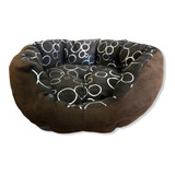 Cama Camita Moises Flor 45x40x14 Cm Para Perro Y Gato