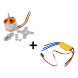 Kit Motor Brushless ¡2200kv! + Controlador esc 30a