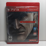 Metal Gear Solid 4 - Ps3 - Usado 