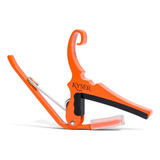 Kyser Capo Para Acustica, Tipo Pinza, Kg6oa, Orange Blaze,