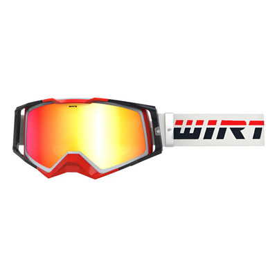 Antiparras Motocross Wirtz Elevate V2 Enduro Atv Espejadas Classic90s V2 Rojo