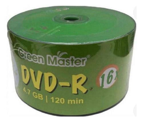 Dvd-r Green Master 1300 Pzas