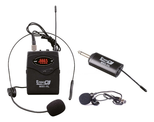 Micrófono Inalámbrico Pro Dj M80-hl