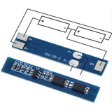 Kit 10 Bms 2s 3a Carregamento Células De Lítio 18650