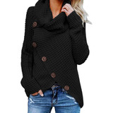 Knitting Sweaters For Women Long Sleeve Button Cardigan