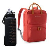 Kit Mochila Masculina Feminina Bolsa Para Notebook 15 Brinde