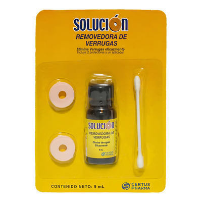 Solución removedora de verrugas fco c\u002F9 ml | MercadoLibre