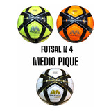 Pelotas Argentina Futsal Medio Pique Profesional N 4 Unicas