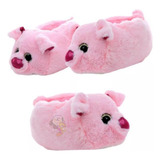 Pantuflas Chanchito De Peluche Cerdito Super Calentitas