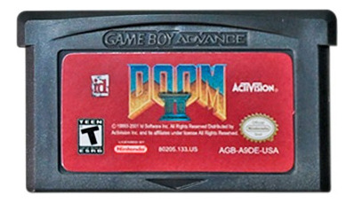 Juego Para Game Boy Advance Doom 2 Ingles