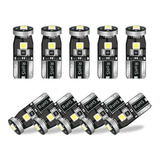 2 Bombillos Led T10 W5w