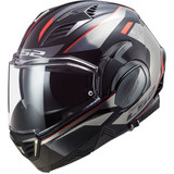 Casco Abatible Modular Ls2 Ff900 Valiant 2 180º Hub Ng Cromo