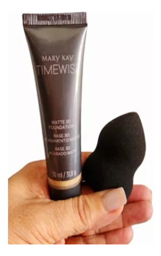  Kit Mary Kay - Base + Esponja De Maquiagem