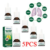 5pcs Limpieza Pulmonar, Spray Nasal De Hierbas Orgánicas.