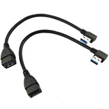 Cable De Extension Usb 3.0 Macho A Hembra | 2 Piezas / 20...