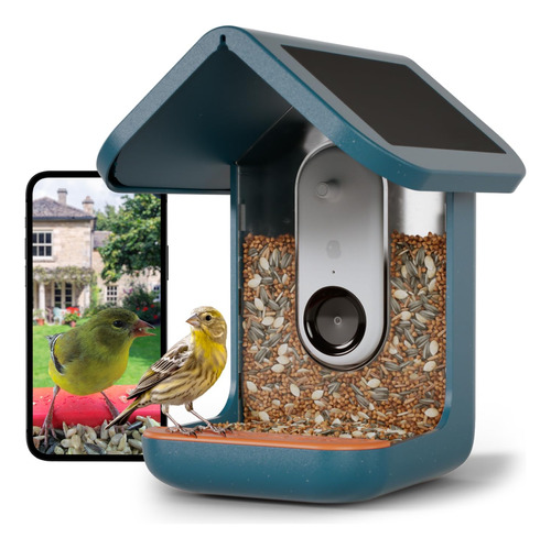 Bird Buddy Comedero Inteligente Para Pajaros Con Camara Alim