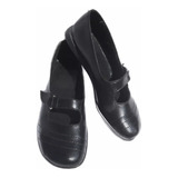 Zapatos Chatitas Tipo Guillerminas Negras Nro. 37 Usadas