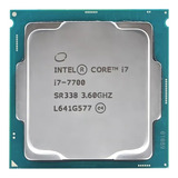 Processador Gamer Intel Core I7-7700 4 Núcleos E 4.2ghz Oem