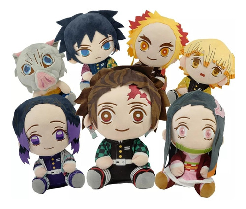 Peluche Kimetsu No Yaiba Anime Demon Slayer A Elección 