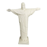 Cristo Redentor Artesanal Fibra Ambientes Externos Oferta