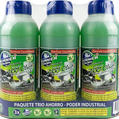 Sarri Clean 220 Winner Clean Pack 3 Lts | Envío gratis