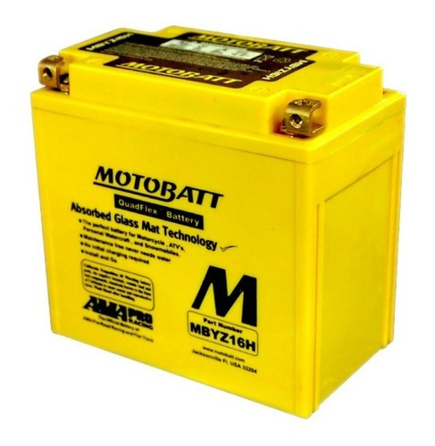 Bateria Motobatt Quadflex Mbyz16h: Bmw F800 G / Aprilia