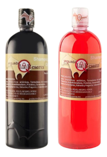 Shampoo Yeguada La Reserva Negro Y Rojo