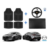 Tapetes 4pz + Cajuela + Volante Mazda 3 Hb 2019 - 2023 2024