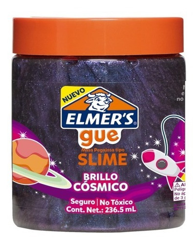 Slime Listo Brillo Cosmico, Marca Elmer's Gue.