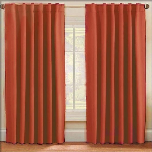 Juego De Cortinas Blackout +jgo Voile 140x210 Colores 4paños