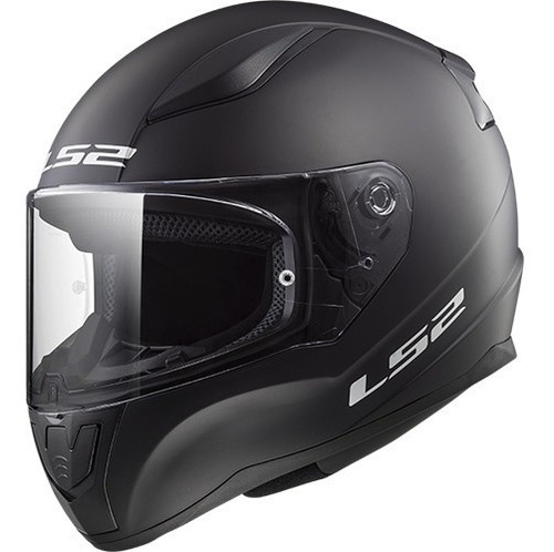 Casco Moto Integral Ls2 Ff353 Negro Mate Visor Simple Argenmotos