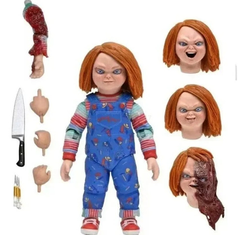 Boneco Chucky Brinquedoassassino Articulável Acessórios Neca